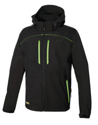 Κυνηγετικό Ελαστικό Softshell Jacket Cofra Klarbo black/lime