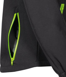 Κυνηγετικό Ελαστικό Softshell Jacket Cofra Klarbo black/lime